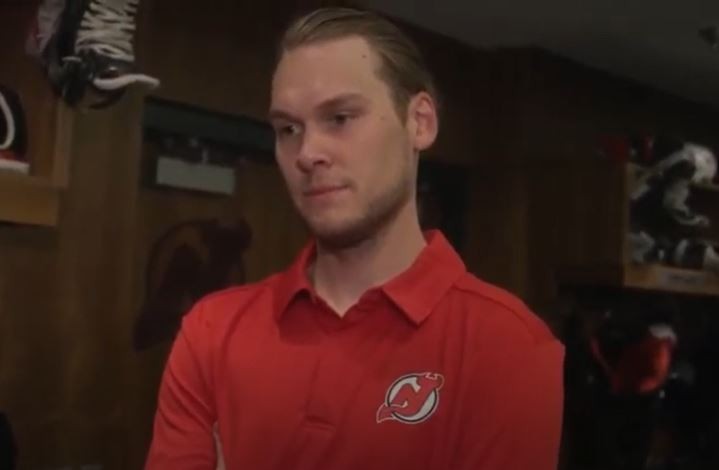 Akira Schmid s'exprime depuis le camp des Devils