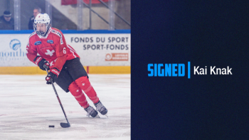 Kai Knak est le prochain joueur suisse à faire le saut en Amérique du nord