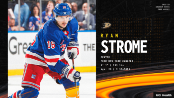 Ryan Strome signe à long terme chez les Ducks