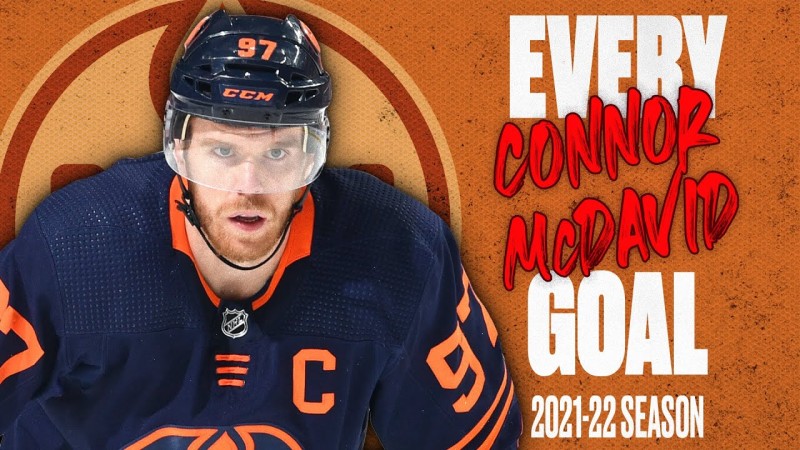 Tous les buts de Connor McDavid lors de la saison 2021-22