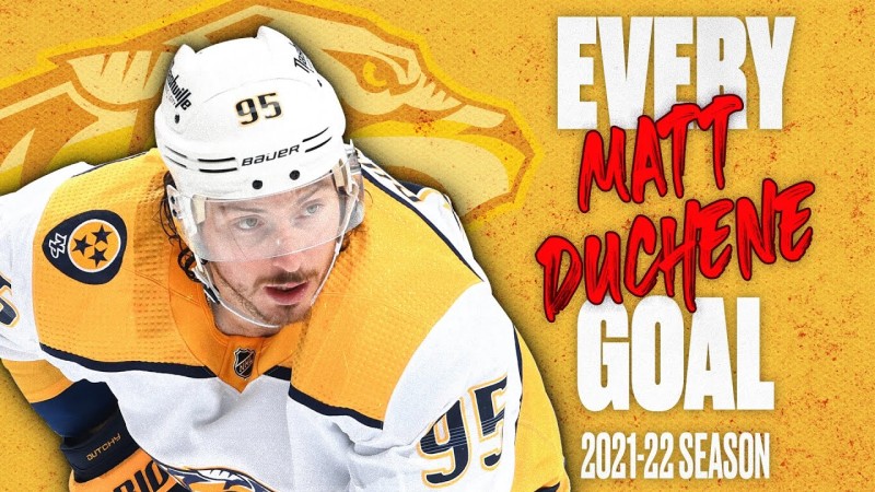 Tous les buts de  Matt Duchene la saison passée