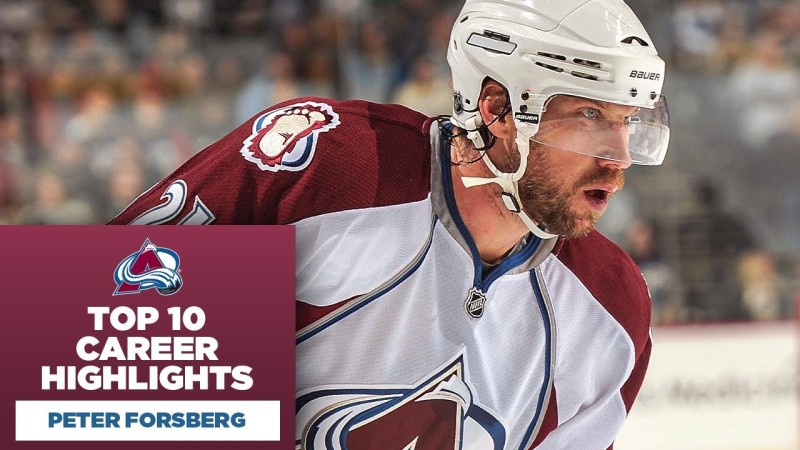Top 10 de la carrière de Peter Forsberg