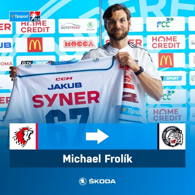 Michael Frolík s'est trouvé un nouveau club