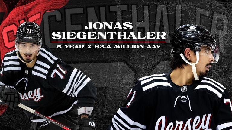 Jonas Siegenthaler prolonge de 5 ans avec les Devils