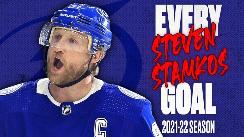 Tous les buts de Steven Stamkos lors de la saison 2021-22 de NHL