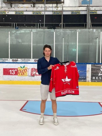 Le gardien Jimmy Hertel rejoint Martigny