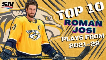 Les 10 plus beaux jeux de Roman Josi la saison passée