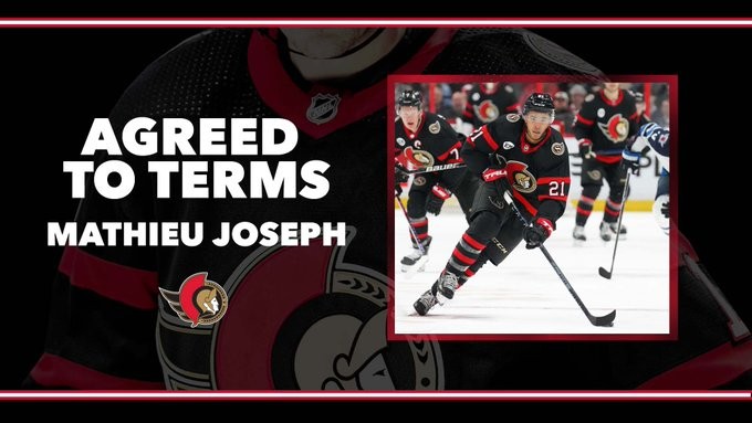Mathieu Joseph prolonge avec les Sénateurs