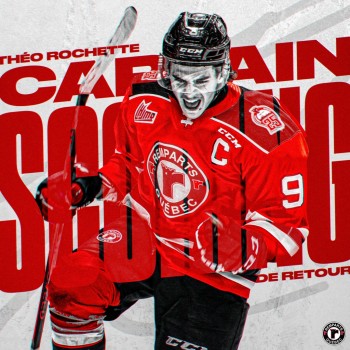 Les Remparts de Québec confirment le retour de Théo Rochette