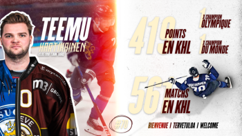 Un contrat d'une année pour Teemu Hartikainen avec Genève