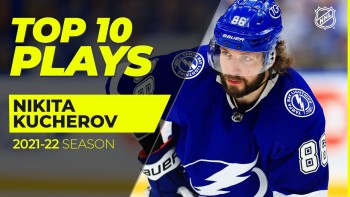 Les 10 plus beaux jeux de  Nikita Kucherov la saison passée
