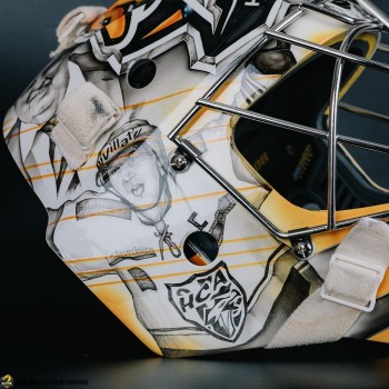 Le masque de Tim Wolf pour la prochaine saison