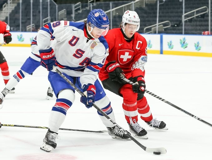 Mondiaux U20 : la Suisse largement battue par les Etats-Unis
