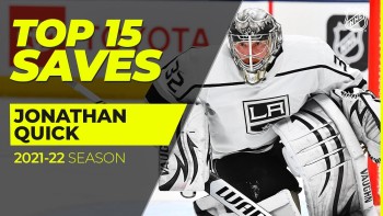 Les 15 plus beaux arrêts de Jonathan Quick la saison écoulée