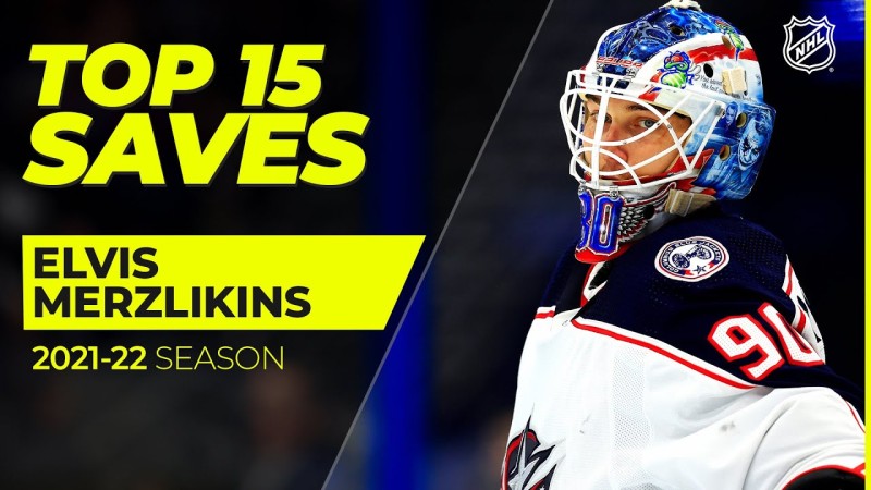 Top 15 des arrêts d'Elvis Merzlikins la saison passée