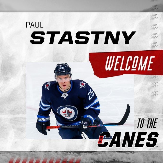 Les Hurricanes signent Paul Stastny