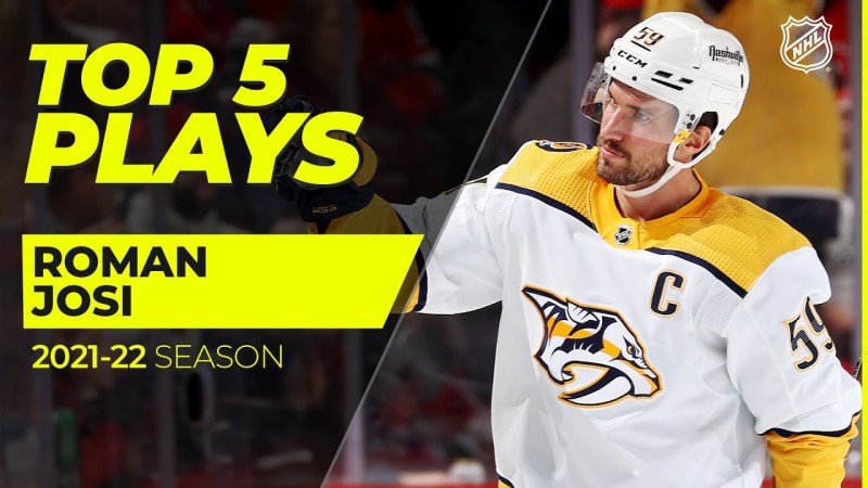 Les 5 plus beaux jeux de Roman Josi la saison écoulée