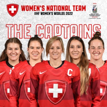 La capitaine et ses assistantes pour les Mondiaux féminins