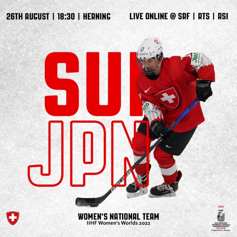 Mondiaux féminins : formation des équipes pour le match Suisse vs Japon