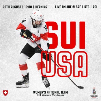 Formation des équipes pour le match Suisse vs USA