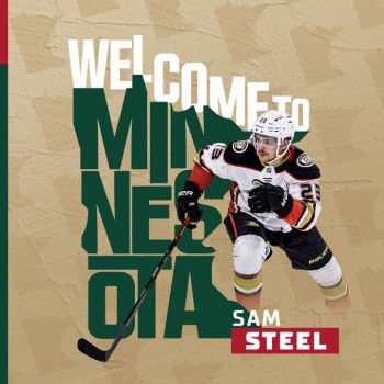 Sam Steel passe au Wild