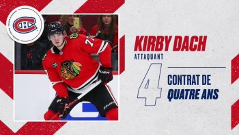 Kirby Dach signe pour 4 ans à Montréal