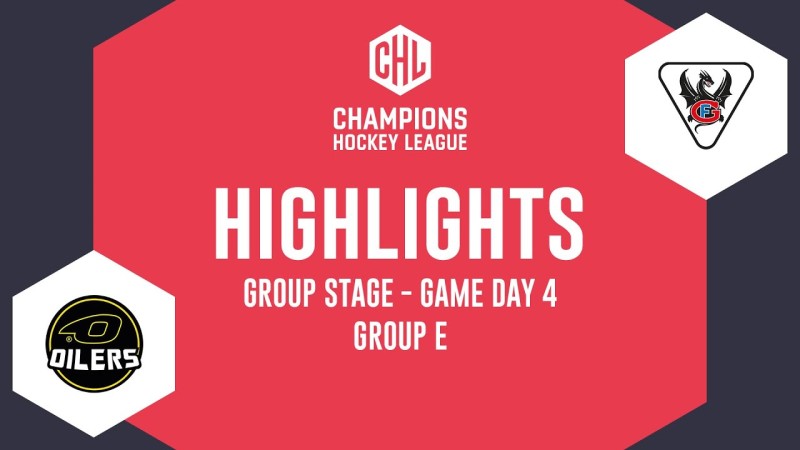 Résumé vidéo des matchs des équipes suisses en Champions Hockey League