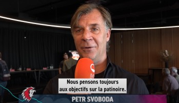 Petr Svoboda et John Fust à l'interview