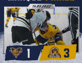 Lorenzo Canonica et Attilio Biasca en verve avant la reprise du championnat de LHJMQ