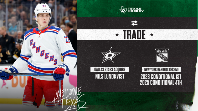 Nils Lundkvist passe chez les Stars