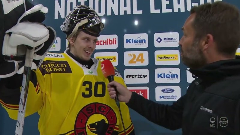 Philip Wüthrich zu seinem Assist: «Habe die Lücke gesehen»