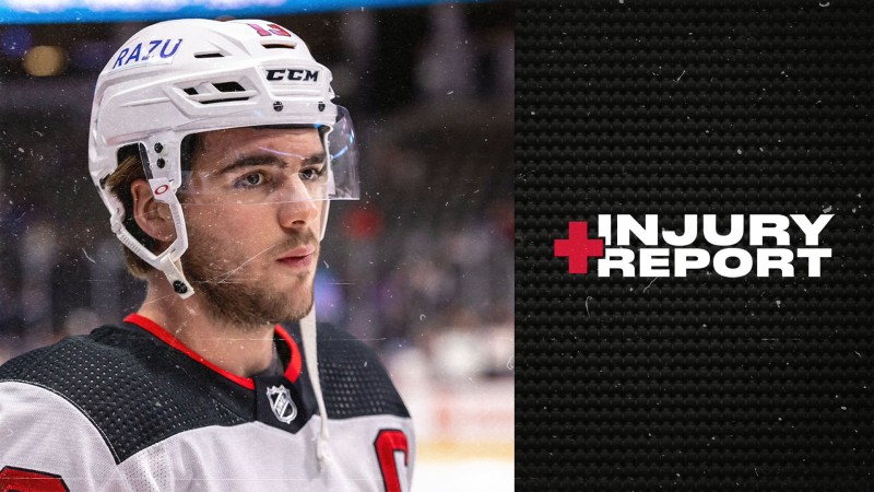 Nico Hischier macht uns einen kleinen Schrecken ein