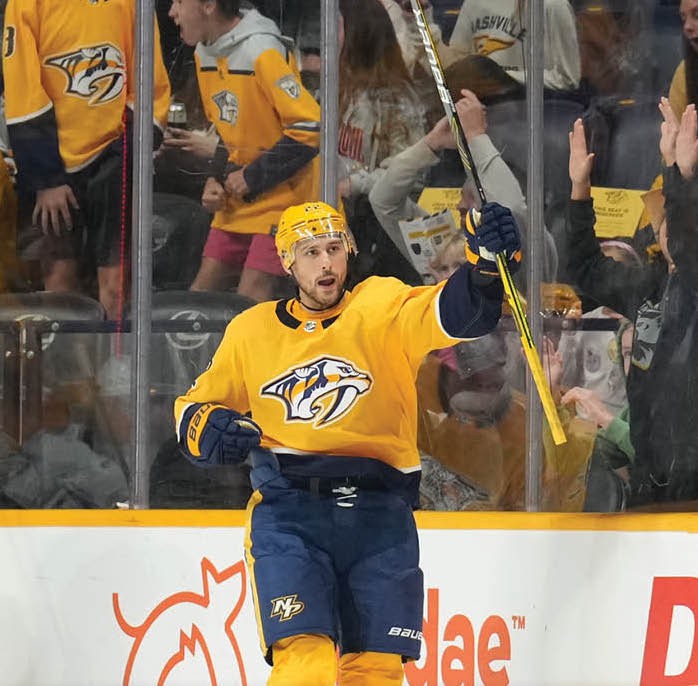 Nino Niederreiter trifft und die Predators besiegen die Lightning