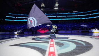 Découvrez la  nouvelle mascotte du Kraken de Seattle