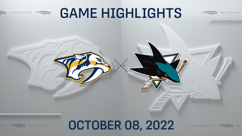 Zum (Wieder-)Sehen: Nino Niederreiter mit Doppelpack beim erneuten Sieg der Predators über die Sharks