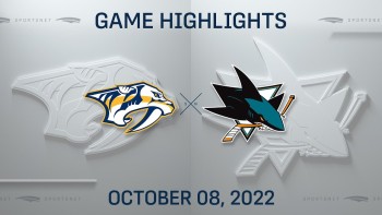 Zum (Wieder-)Sehen: Nino Niederreiter mit Doppelpack beim erneuten Sieg der Predators über die Sharks