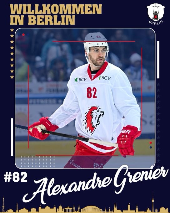 Alexandre Grenier geht nach Deutschland