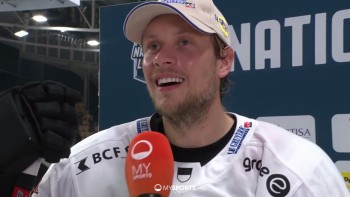 Jacob De la Rose: "Après la 1ère période, on a dominé le match"