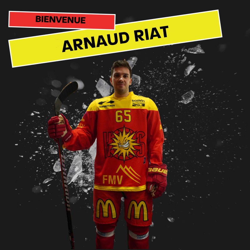 Arnaud Riat unterschreibt beim HC Sierre