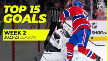 Top 15 des plus beaux buts de la dernière semaine de NHL