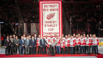 Les Red Wings fêtent le 25e anniversaire de leur Coupe de 1997