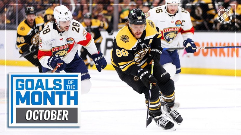 Petite sélection de buts marqués au mois d'octobre en NHL