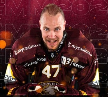 Marco Maurer touché lors du match du match face à Gottéron