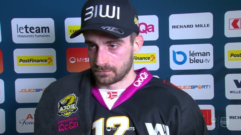 Thibaud Frossard après cette nouvelle défaite