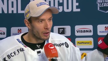 Julien Sprunger: "On a un petit peu subit lors de la dernière période"