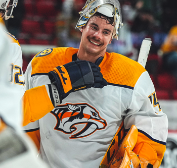 Juuse Saros établit un record de franchise avec 64 arrêts