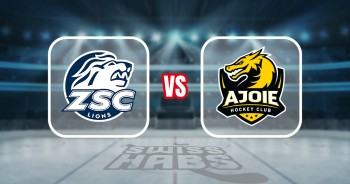 Formation des équipes et joueurs indisponibles pour le match Zurich vs Ajoie