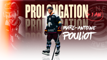 Marc-Antoine Pouliot prolonge avec Genève