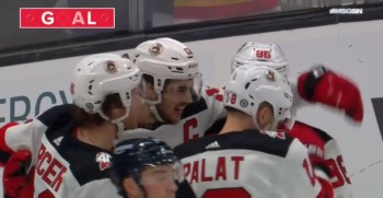250 points en NHL pour Nico Hischier qui égale son record de buts