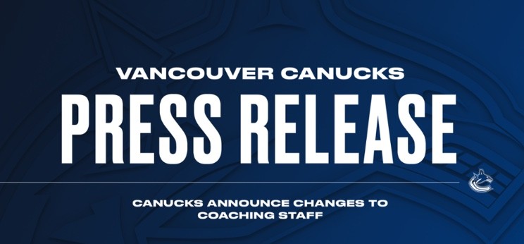 Les Canucks détaillent les changements dans leur staff de coaches